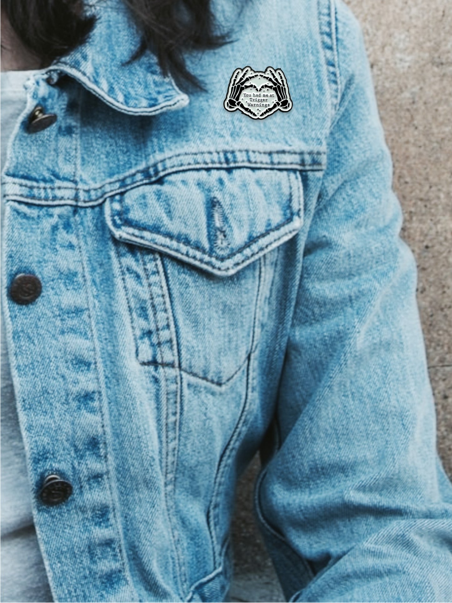 You Had Me at Trigger Warnings Enamel Pin