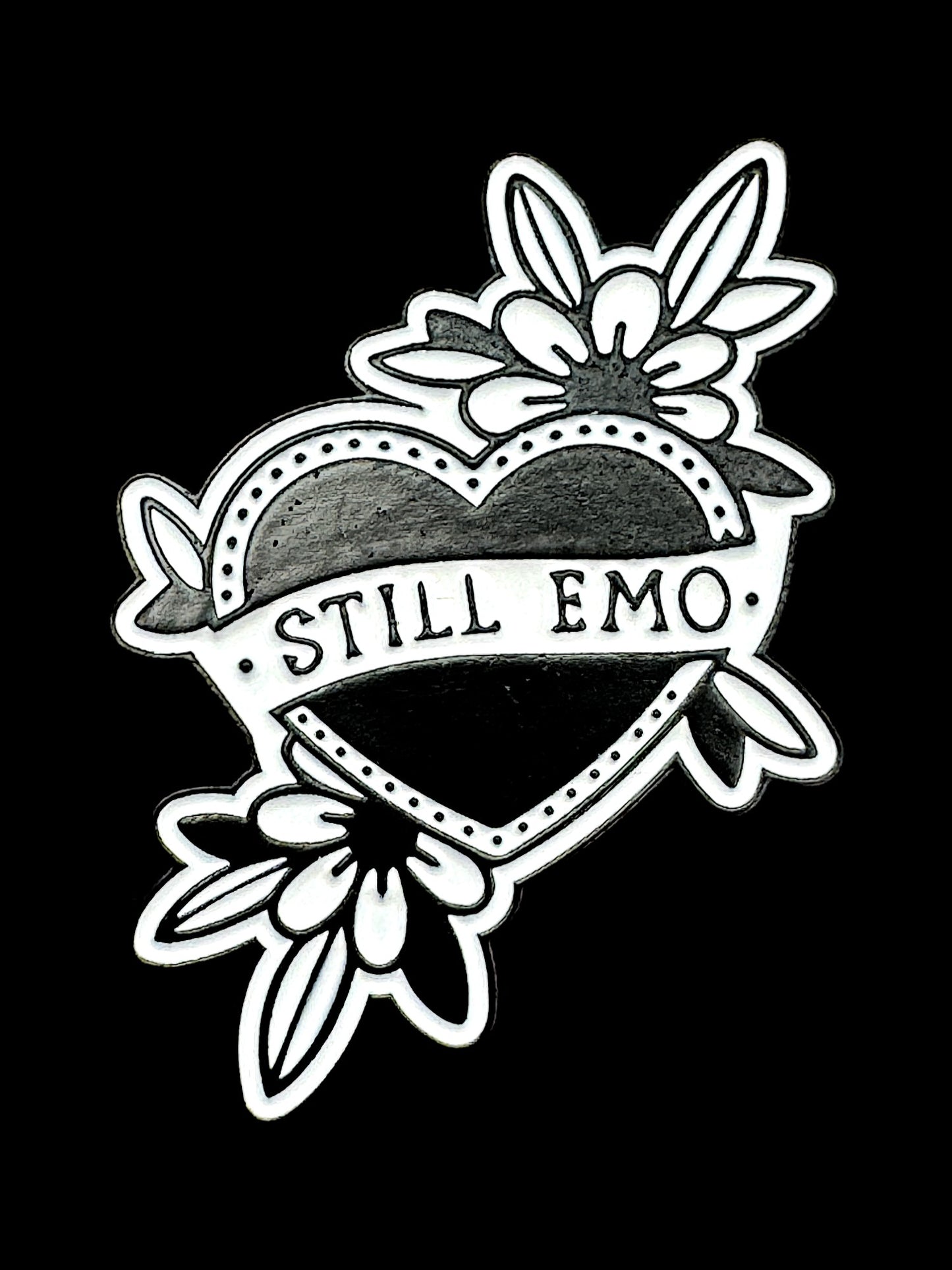 Still Emo Enamel Pin