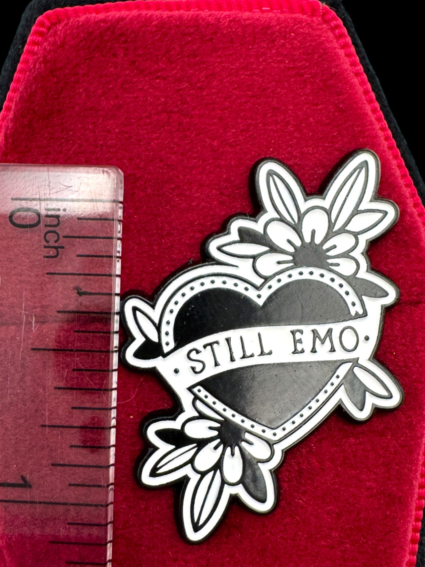 Still Emo Enamel Pin