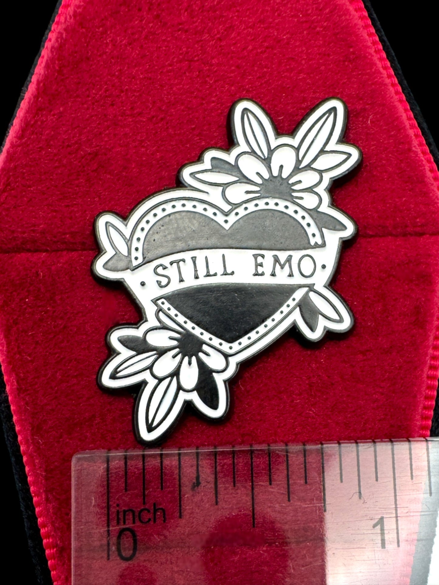 Still Emo Enamel Pin