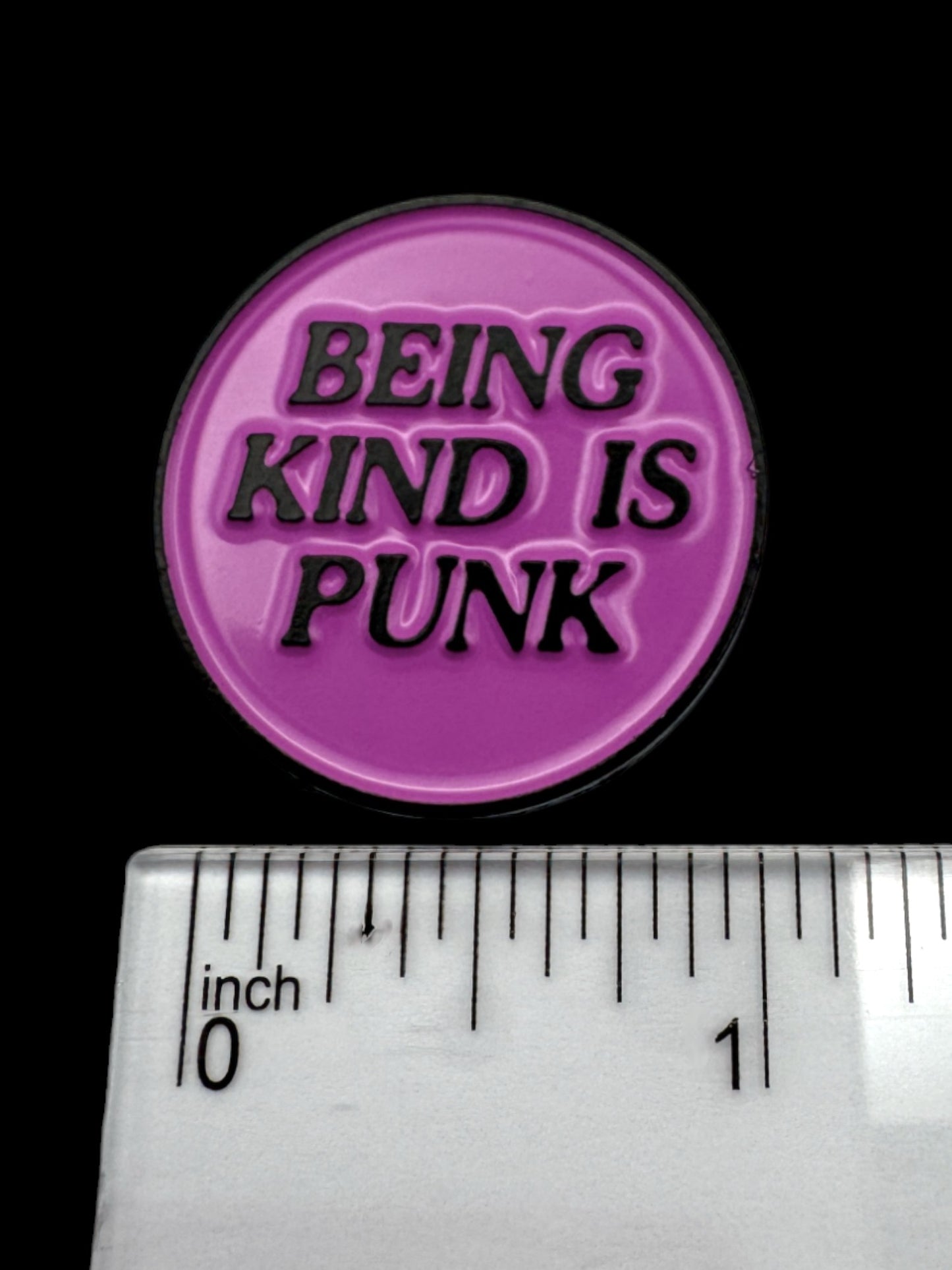 Being Kind Is Punk Enamel Pin