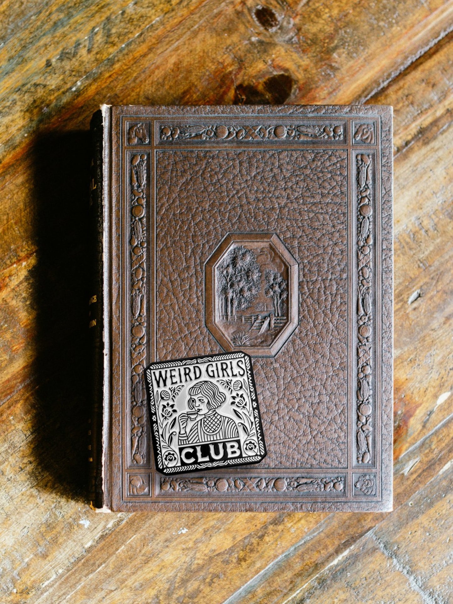 Weird Girls Club Enamel Pin