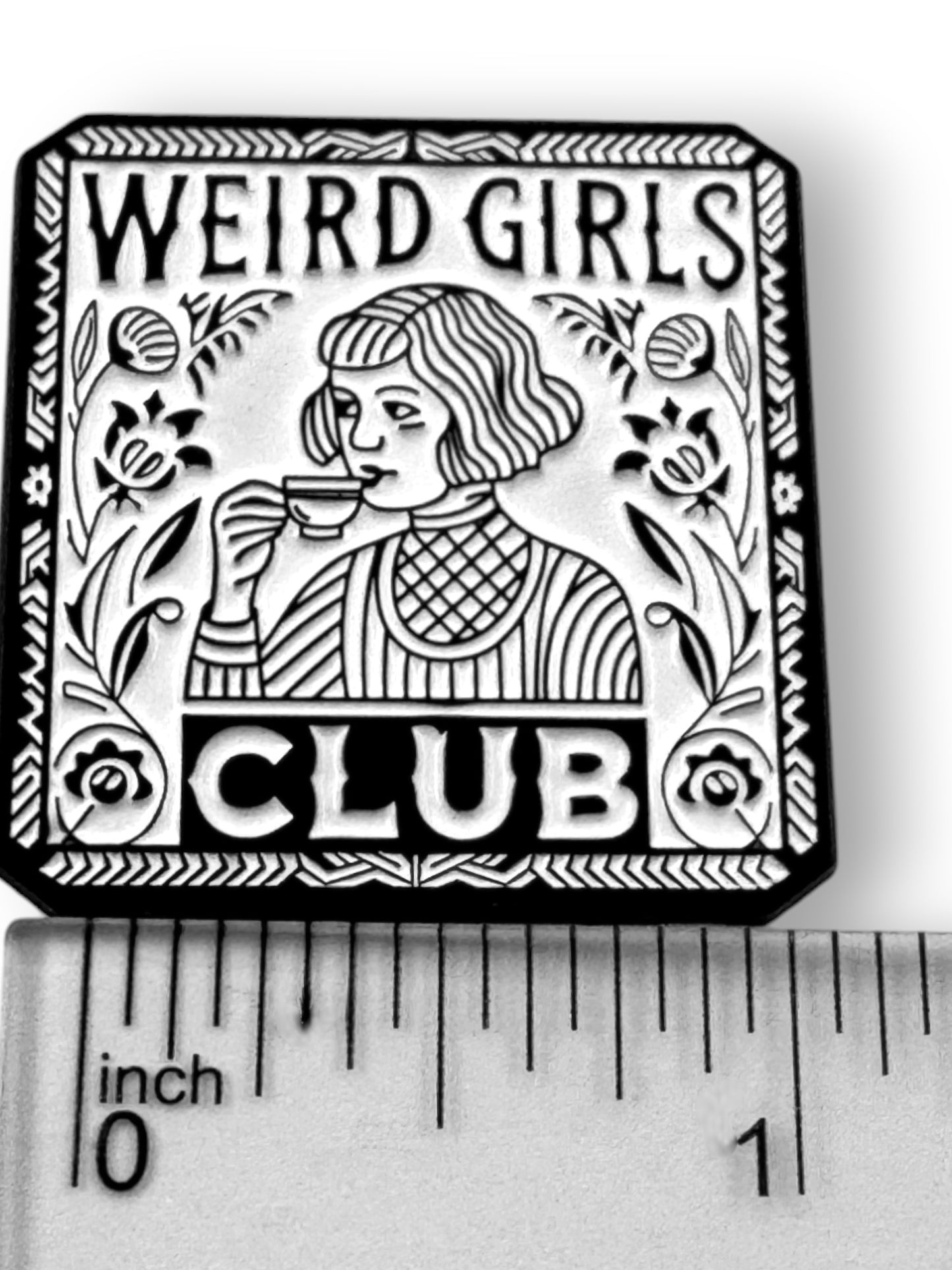 Weird Girls Club Enamel Pin