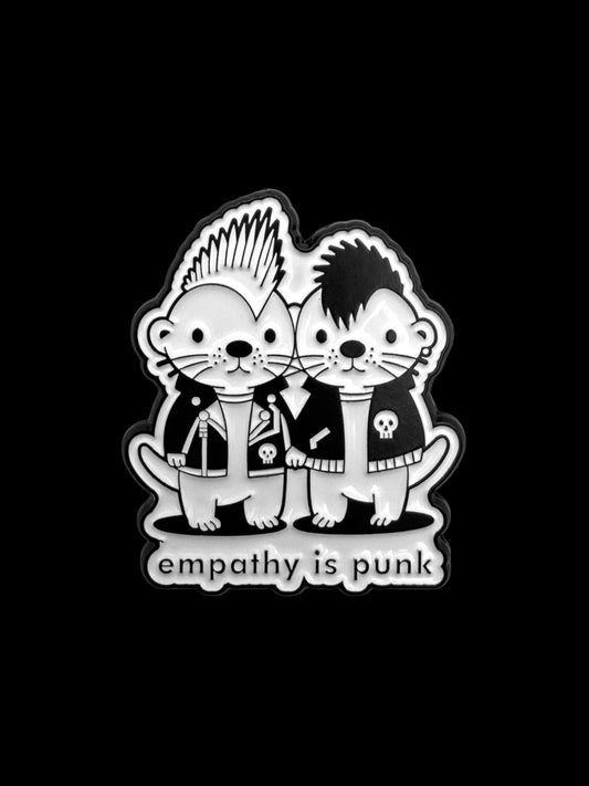 Empathy Is Punk Enamel Pin
