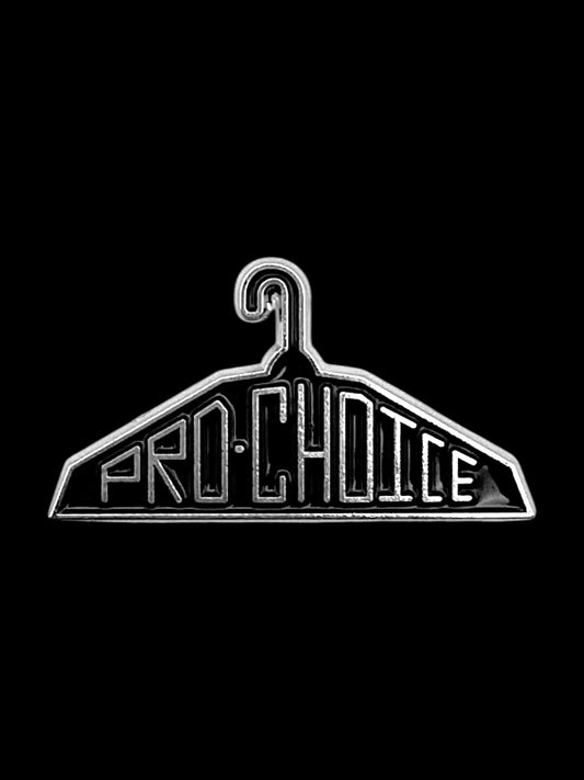 Pro-Choice Hanger Enamel Pin