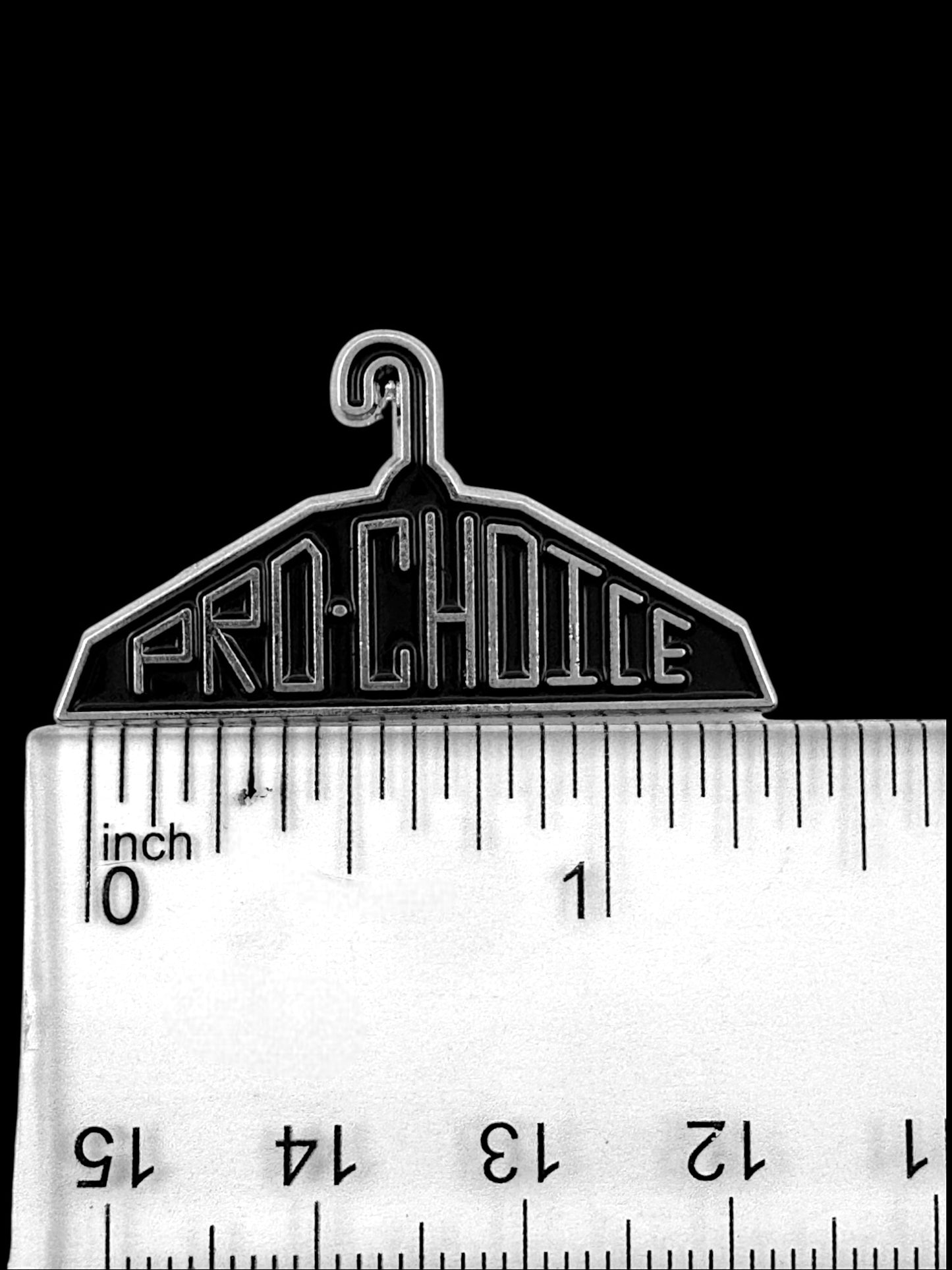 Pro-Choice Hanger Enamel Pin