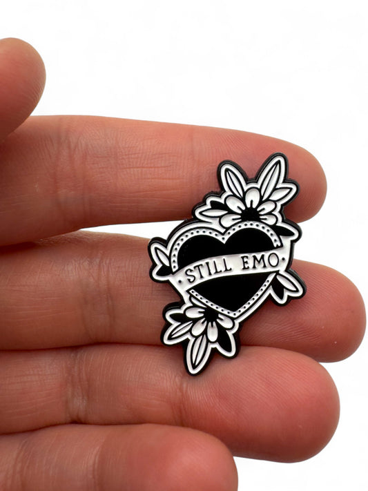 Still Emo Enamel Pin